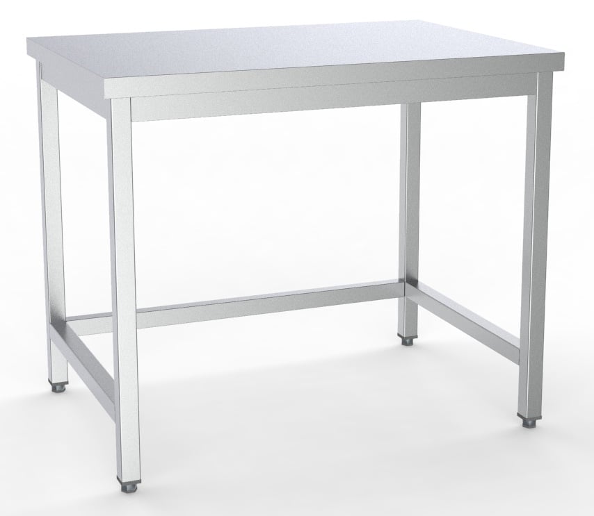 Combisteel - 700 ARBEJDSBORD ÅBEN RAMME FLADTPAKKET 1000