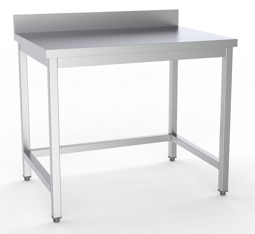 Combisteel - 700 ARBEJDSBORD ÅBEN RAMME OPSTAND FLADPAKKET 800