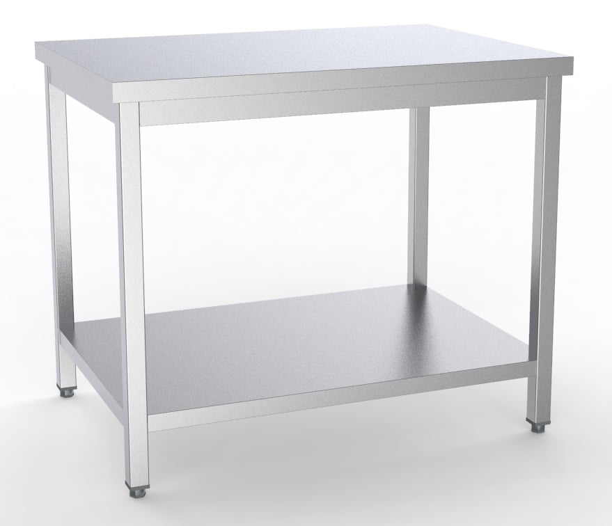 Combisteel - 700 ARBEJDSBORD BUNDSKAB FLADPAKET 800