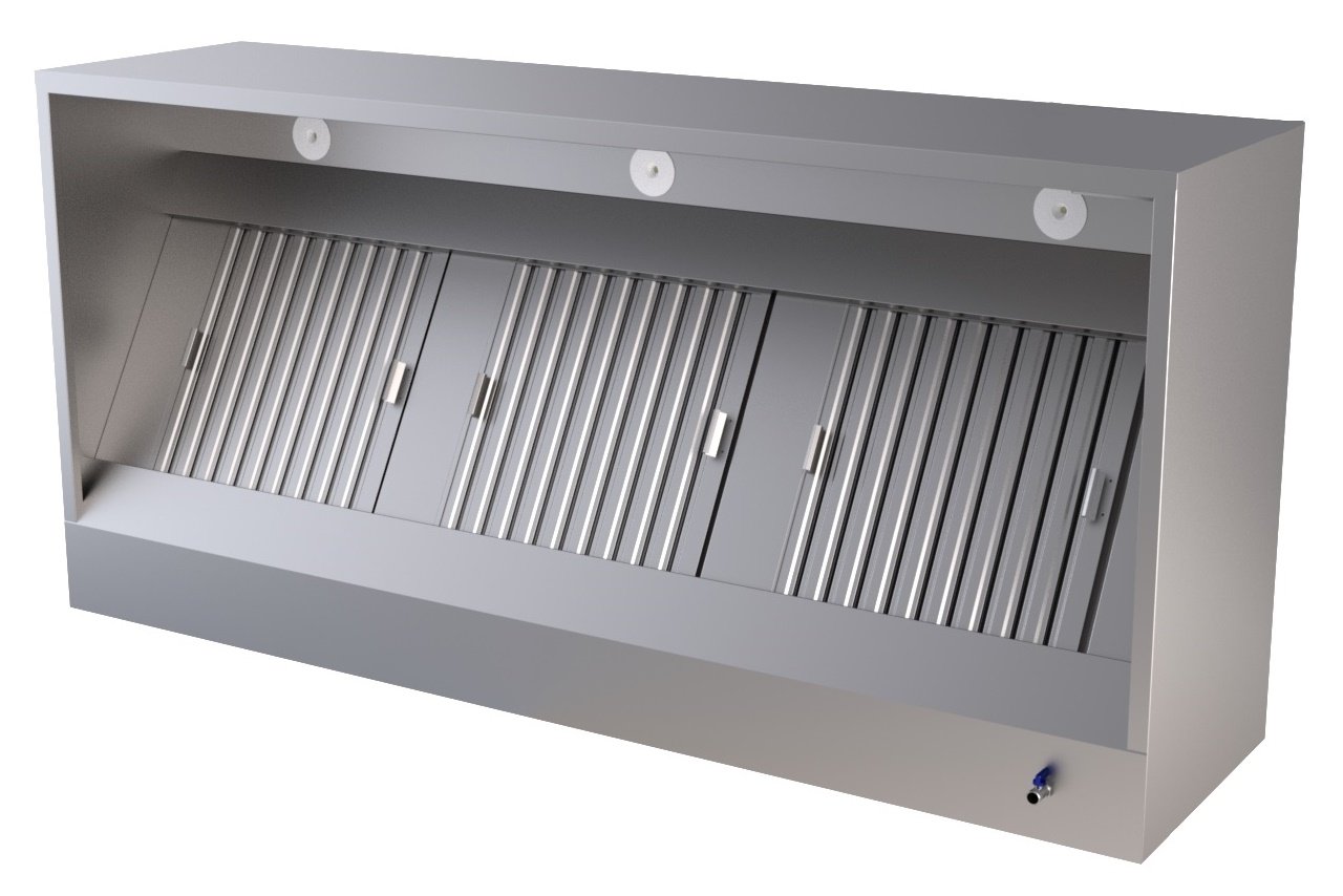 Combisteel - 950 VÆGMONTERET EMHÆTTEBOKS MODEL 2400 - Billede 2