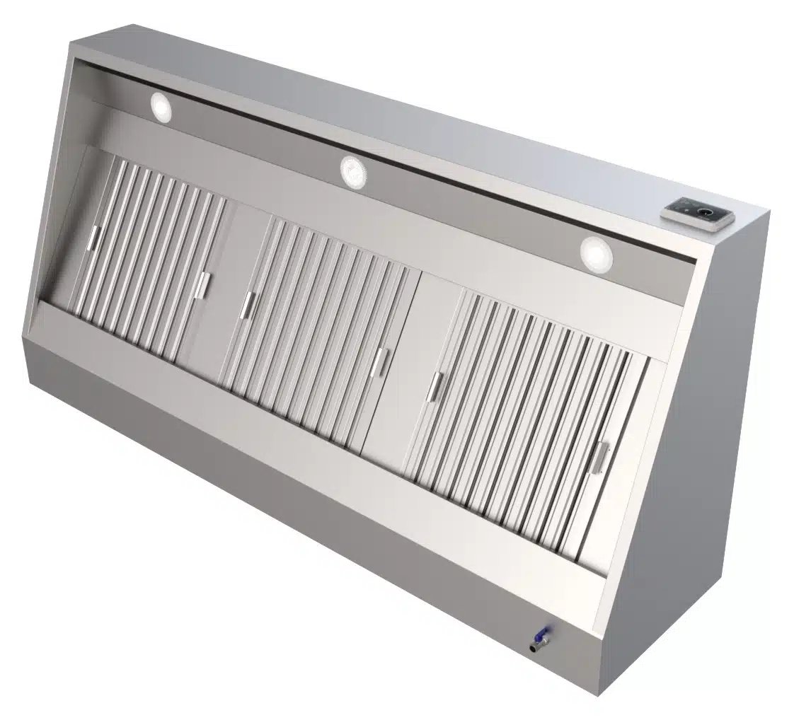 Combisteel - 950 VÆGMONTERET EMHÆTTE KOMPLET 2000 - Billede 2