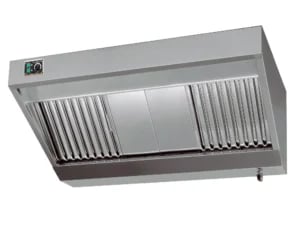 Combisteel - VÆGMONTERET EMHÆTTE KOMPLET 2400