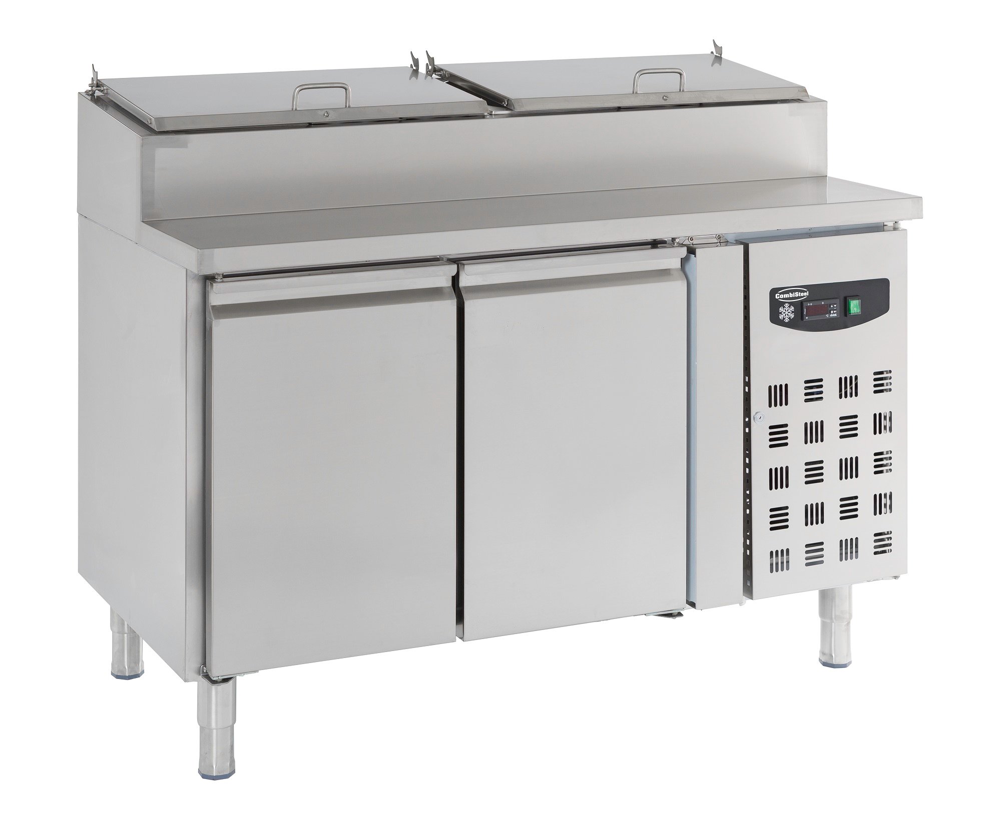 Combisteel - SALADETTE 2 DØRE 6x1/3GN BEHOLDER