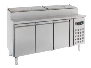 Combisteel - Salatbar 3 døre 8x1/3GN beholder