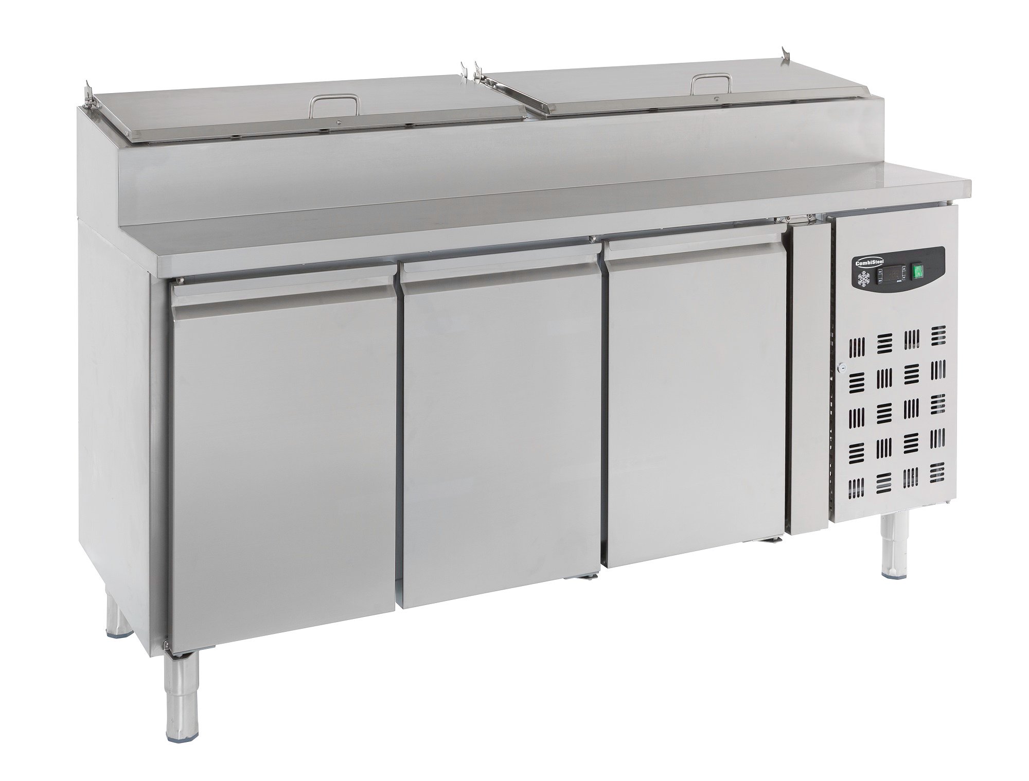 Combisteel - Salatbar 3 døre 8x1/3GN beholder