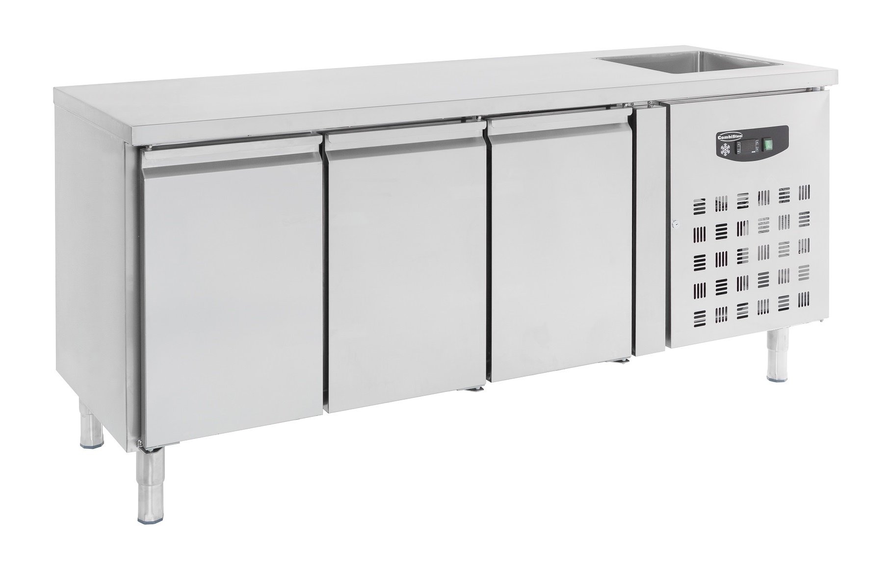 Combisteel - 700 KØLET BORDVASK 3 DØRE