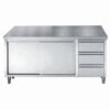 Combisteel - 700 ARBEJDSBORD SKYDEDØRE SKUFFE 2000