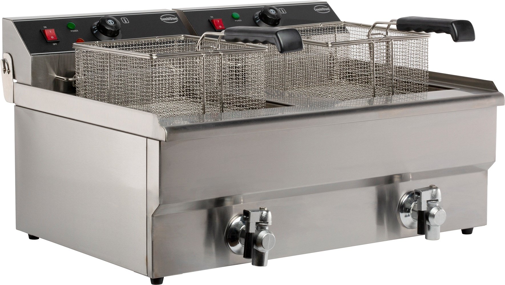 Combisteel - ELEKTRISK TÆLLERFRITURESTEGER 2X10 L - Billede 2