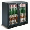 Combisteel - BACKBAR KØLER SORT 2 DØRE