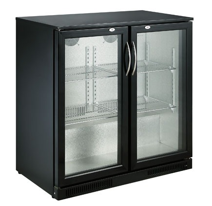 Combisteel - BACKBAR KØLER SORT 2 DØRE - Billede 2