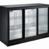 Combisteel - BACKBAR KØLER SORT 3 SKYD