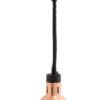 Combisteel - CS TELESCOPISK VARMELAMPE KOKKEVARME-01 RØD BRONZE