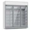 Combisteel - KØLESKAB 3 GLASDØRE INS-1530R