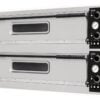 Combisteel - PIZZAOVN DOBBELT 2 x 3
