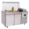 Combisteel - SALADETTE 2 DØRE 3x 1/1GN BEHOLDER