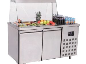 Combisteel - SALADETTE 2 DØRE 3x 1/1GN BEHOLDER