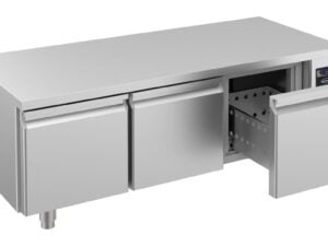Combisteel - KØLEDISK 600 HØJDE 3 SKUFFESKABE