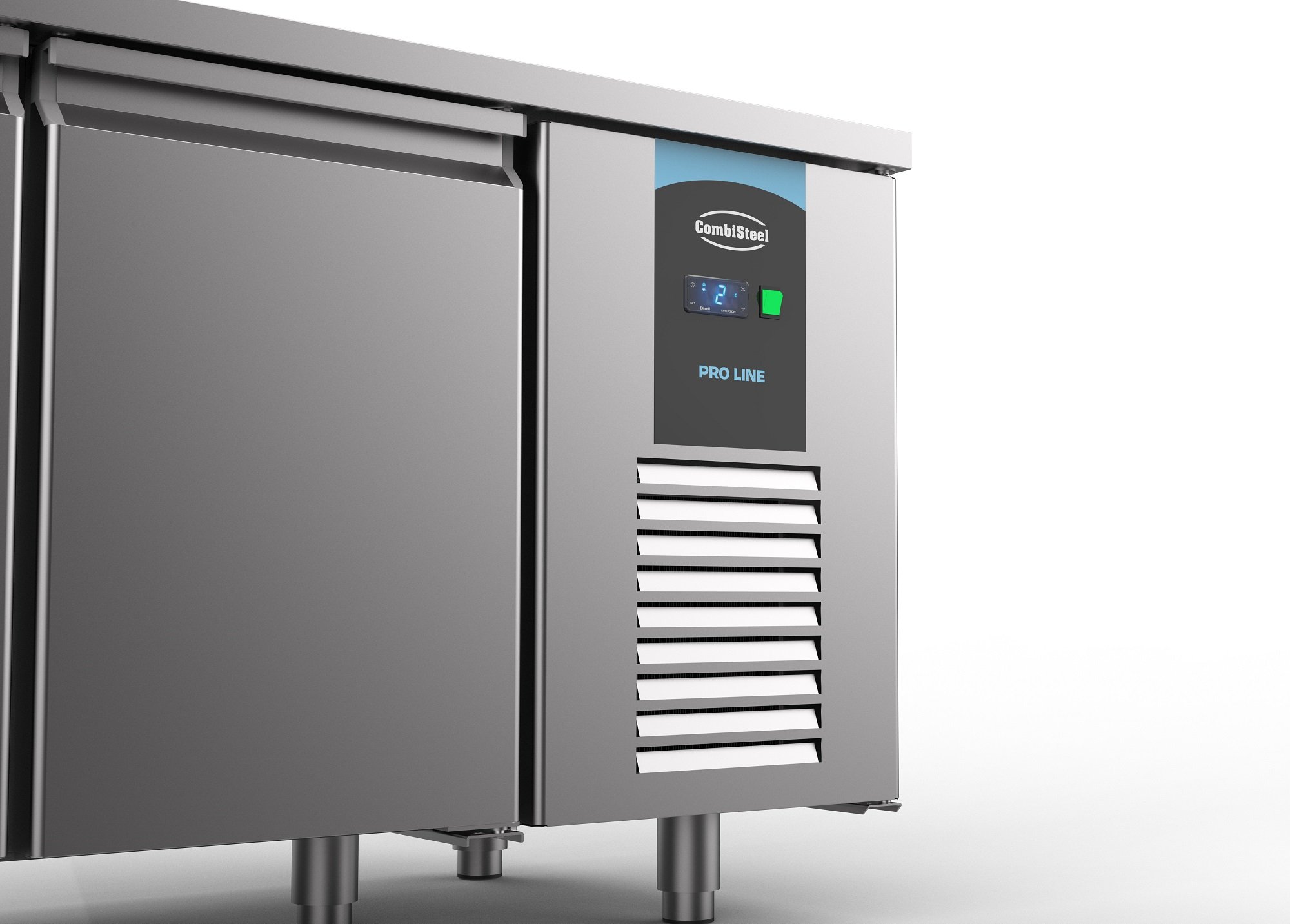 Combisteel - 700 KØLEBORD 2 DØRE 2 SKUFFER ENERGY LINE - Billede 3