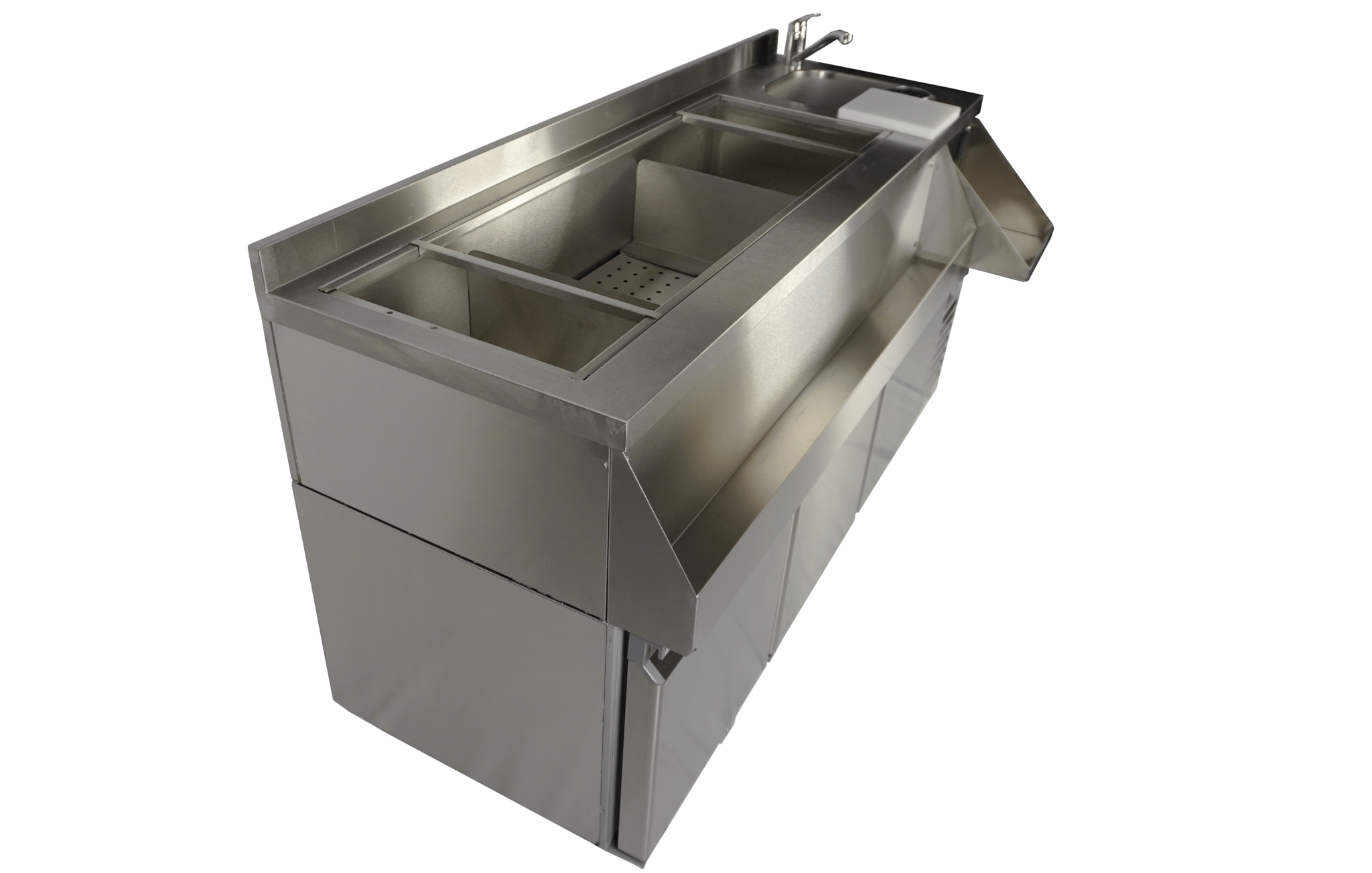 Combisteel - KØLET DISK 3 DØRE MED COCKTAILBAR STATION - Billede 8