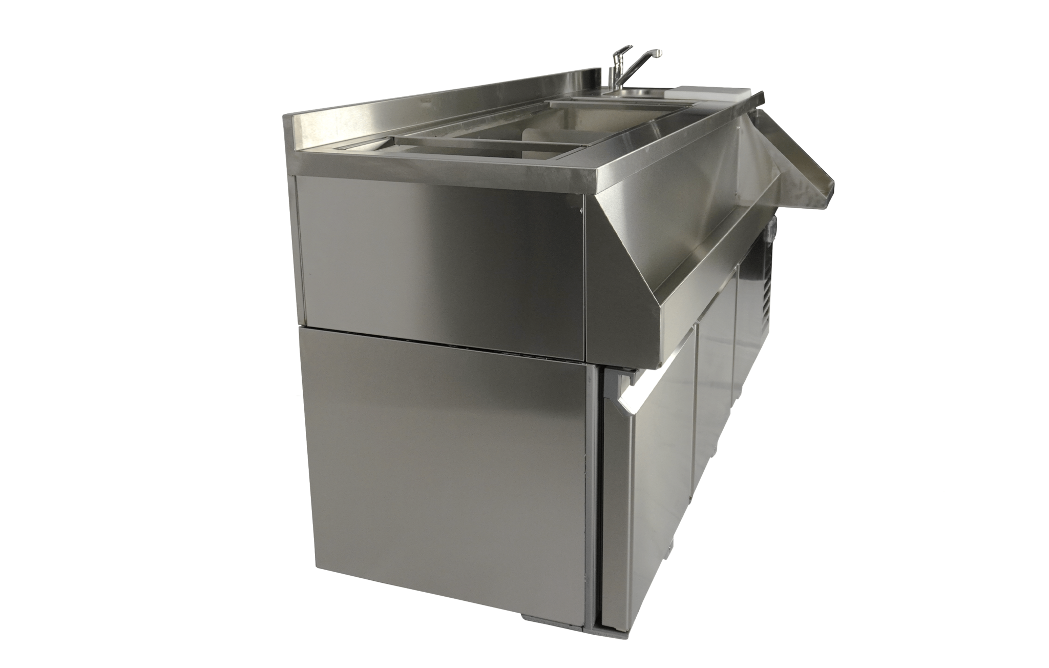 Combisteel - KØLET DISK 3 DØRE MED COCKTAILBAR STATION - Billede 5