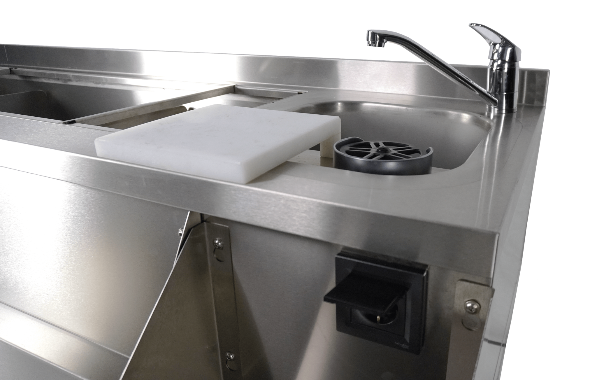 Combisteel - KØLIBENK 2 DØRE MED COCKTAIL BAR STATION - Billede 3