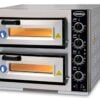 Combisteel - ELEK. PIZZAOVN DOBBELT 2 X 1