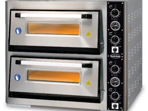 Combisteel - ELEK. PIZZAOVN DOBBELT 2 X 6
