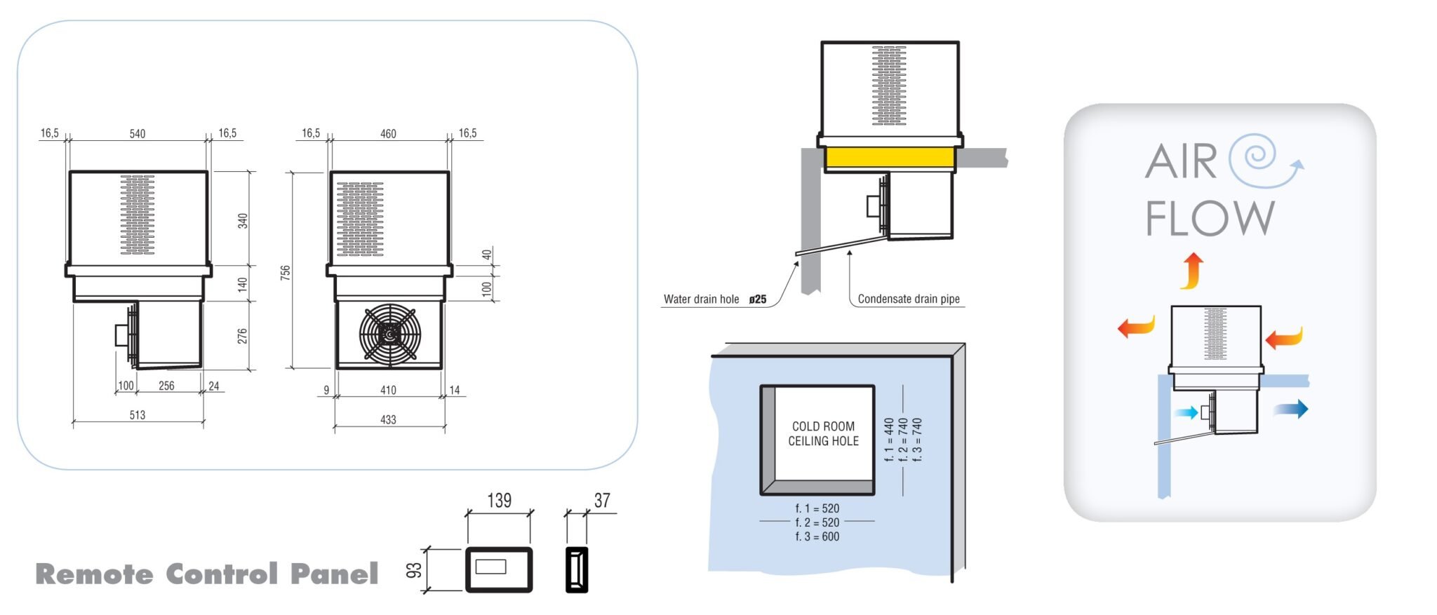 Combisteel - TAGTOPMONTERET POSITIV ENHED 6-10,4 M3 - Billede 2
