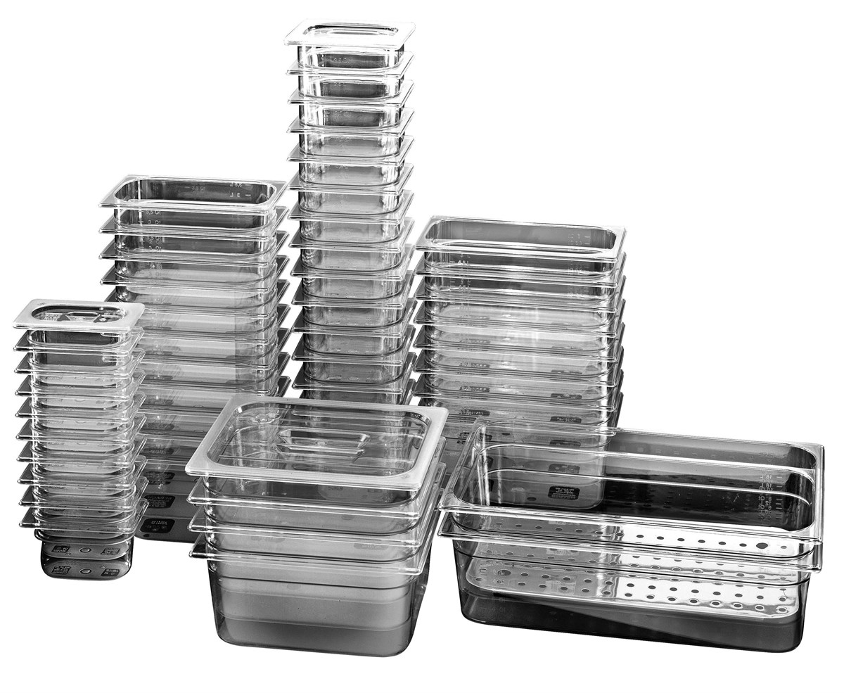 Combisteel - GN BEHOLDER POLYCARBONAT 1/1GN-100MM