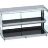 Combisteel - DROP-IN KUBISK OPVARMET KERAMISK DISPLAY - SORT 3/1
