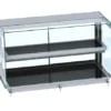 Combisteel - DROP-IN CUBIC OPVARMET KERAMISK DISPLAY - SORT 4/1