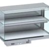 Combisteel - INDBYGGET KUBISK OPVARMET KERAMISK DISPLAY VÆGMODEL - HVID 3/1