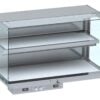 Combisteel - DROP-IN KUBISK OPVARMET KERAMISK DISPLAY VÆGMODEL - HVID 5/1