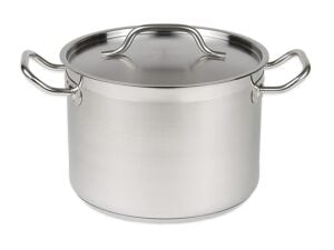 Combisteel - DYB GRYDE MID HØJ SS + LÅG ø24 6,3L