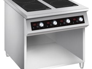 Combisteel - INDUKTIONSKOMFUR 4 KOGEPLADER KUN EGNET TIL INDUKTIONSGRYDER