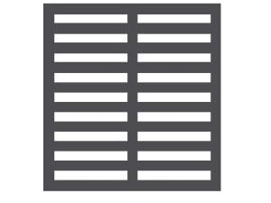 Combisteel - RUSTFRIT STÅL HYLDE TIL 7525.0100