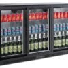 Combisteel - BACKBAR KØLER SORT 3 SKYD