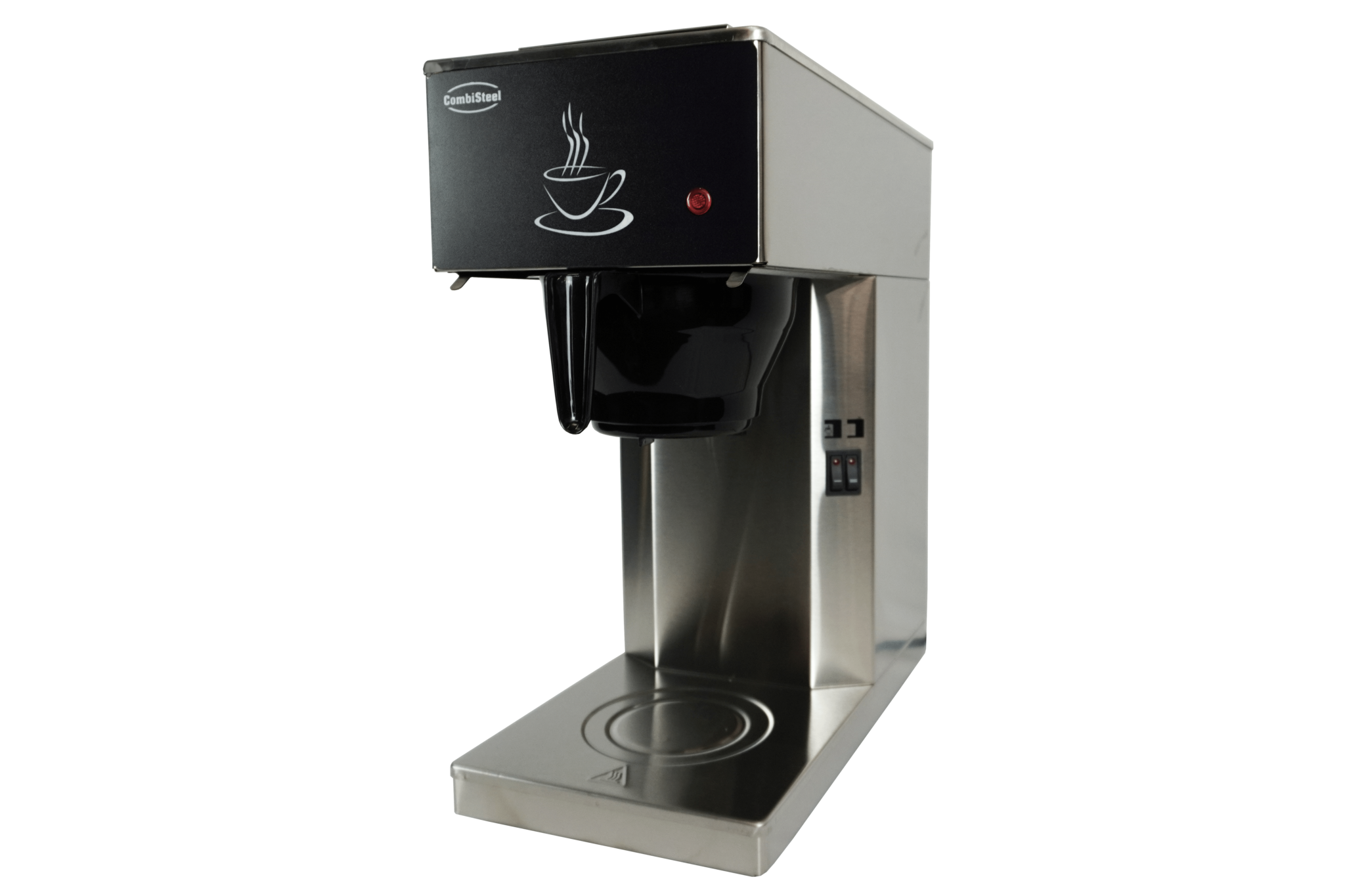 Combisteel - KAFFEMASKINE INKL. 2 GLAS KAFFEKANDER 1,8L - Billede 2