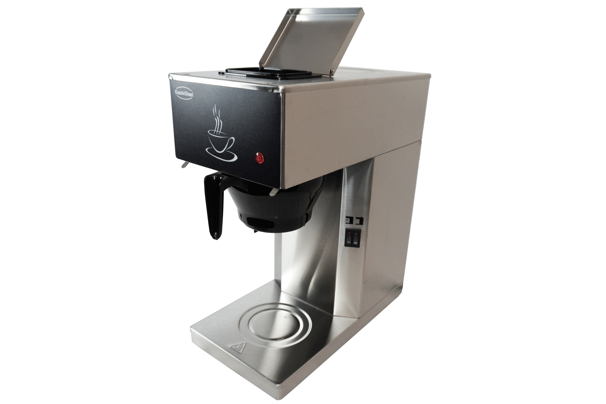 Combisteel - KAFFEMASKINE INKL. 2 GLAS KAFFEKANDER 1,8L - Billede 6