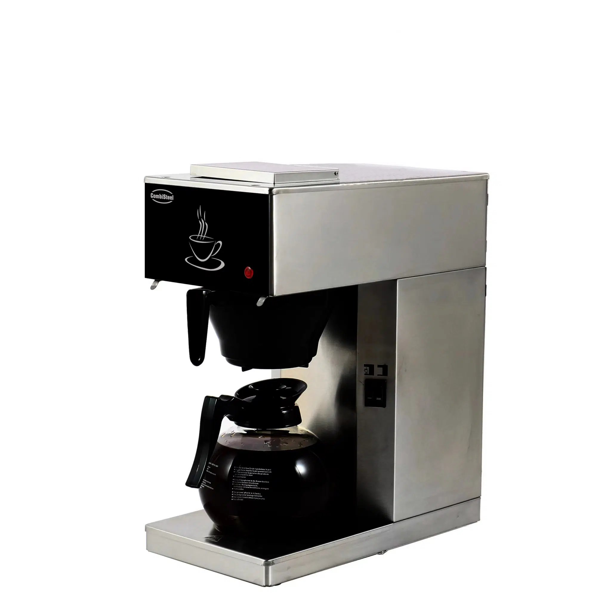 Combisteel - KAFFEMASKINE INKL. 1 GLAS KAFFEKANDE 1,8L