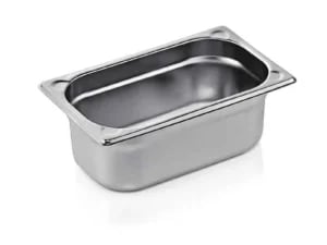 GN-kantine, Serie76, CrNi, 2,8L, H100mm, 1/4GN