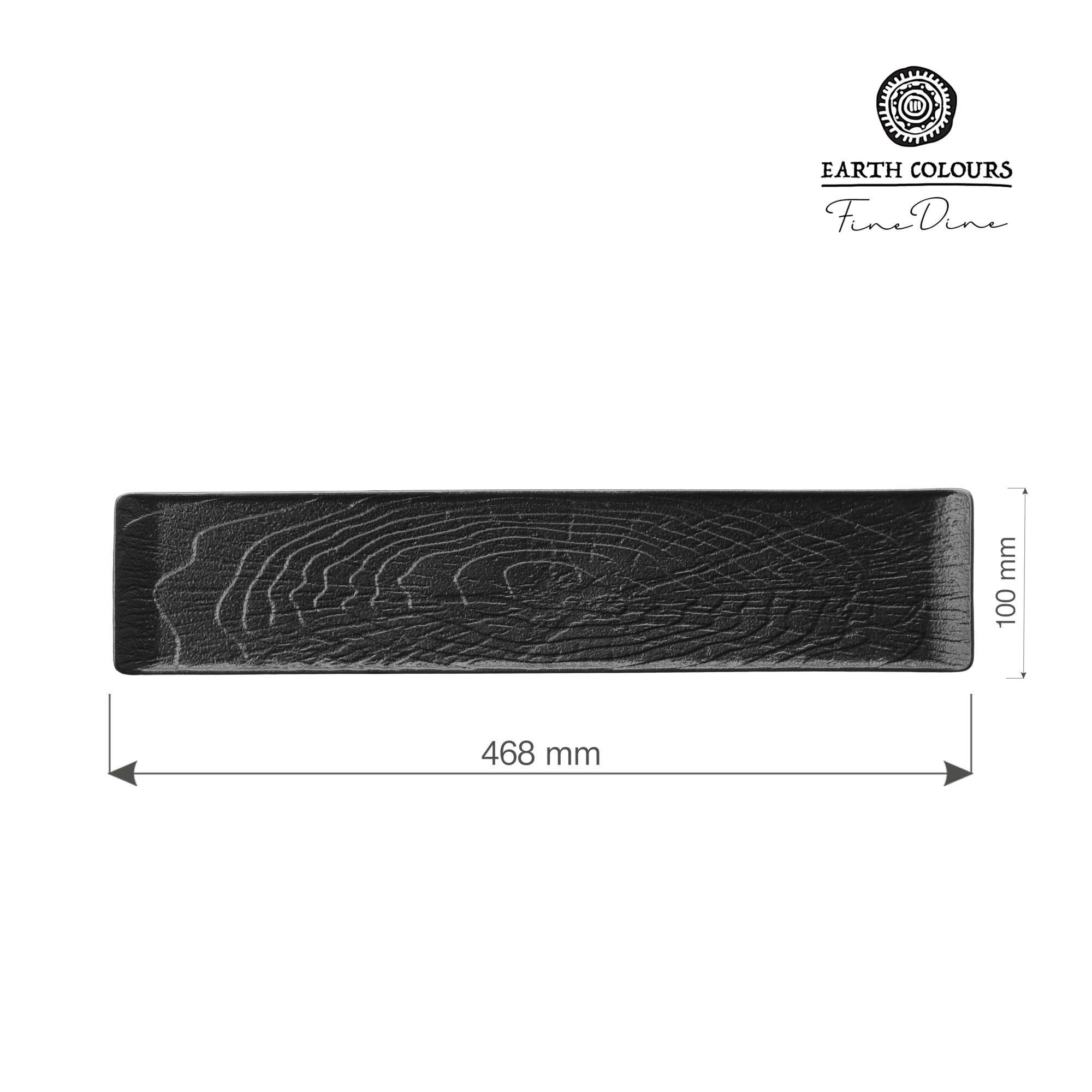 Crust - firkantet tallerken 468x100mm - Billede 2