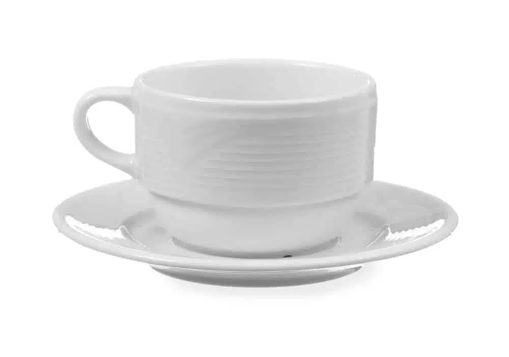 Underkop til kaffe- og cappuccinokop, ø150mm, 2 stk. Passer til kop 794401 og 794487. - Billede 2