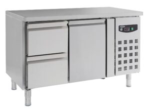 Combisteel - 700 KØLET BORD 1 DØR OG 2 SKUFFER