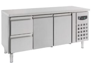 Combisteel - 700 KØLET BORD 2 DØRE OG 2 SKUFFER