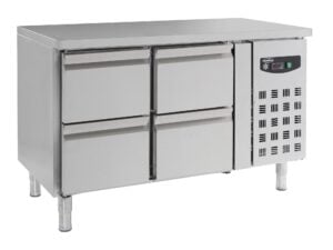 Combisteel - 700 KØLET BORD MED 4 SKUFFER