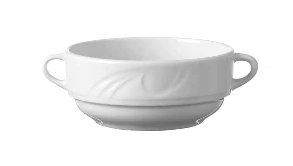 Suppeskål, Hendi, 0,38L, Ø120mm. Passer til underkop 798904.