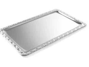 Banketbakke GN 1/1 med dekorativ kant, 530x325mm, rustfrit stål