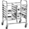 Dobbelt mobil vogn - 12 x GN 1/1, 740x550x(H)940mm, 2 stk.