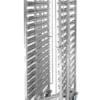 Kompakt opbevaringsvogn - 15 lag, 445x610x1710mm, 150kg kapacitet